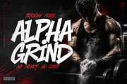Black Crush – Aggressive Font, a Font by figuree studio (Thumbnail 8 of 10)