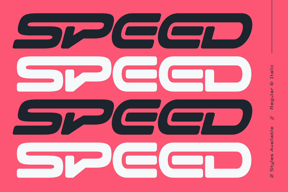 Meicre Sports - Racing Logo Font, a Sans Serif Font by Nirmana Visual (Photo 8 of 16)