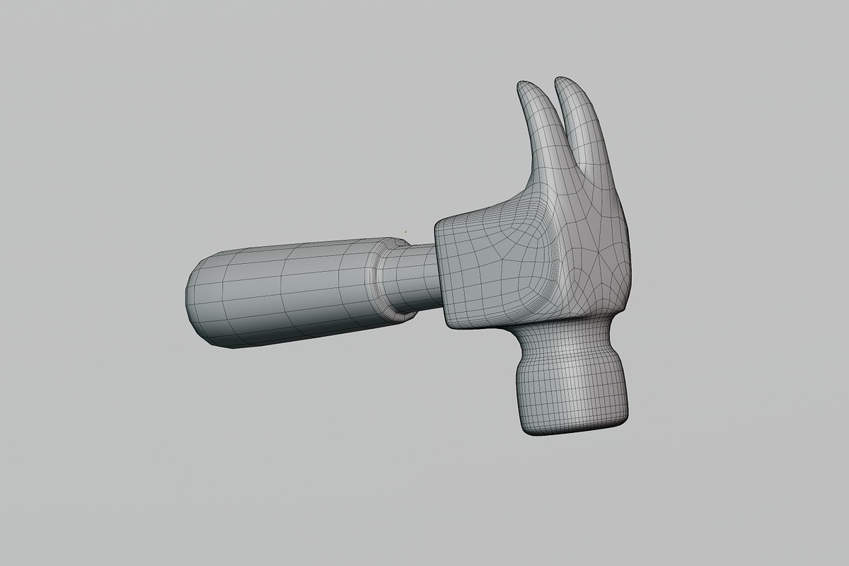 Hammer, an Object 3D Model by fahad121 (Photo 8 of 8)
