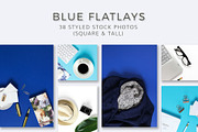 Blue Flatlay Bundle, a Business Photo by Ivory Mix (Thumbnail 1 of 8)