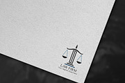 Professional Law Firm Logo Template, a Branding & Logo Template by YUDesignStore (Thumbnail 6 of 10)