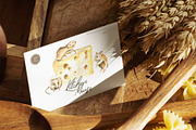 Kitchen Mouse Watercolor Clipart Set, an Animal Illustration by foxsong (Thumbnail 2 of 13)