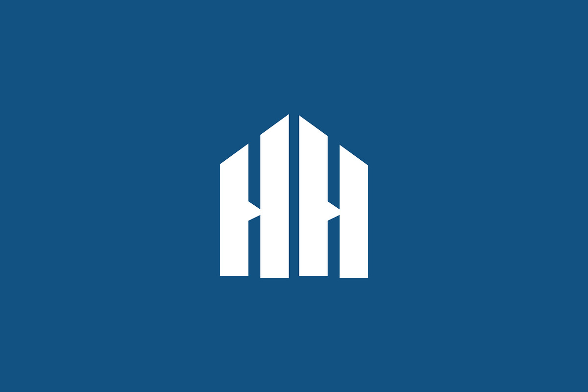 Letter HH Building logo, a Branding & Logo Template by Abir Hossain Waffi (Photo 4 of 5)