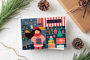 Vintage Christmas collection, a Decorative Illustration by MoleskoStudio (Thumbnail 9 of 11)