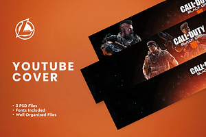 YouTube Gaming Banners Set 3