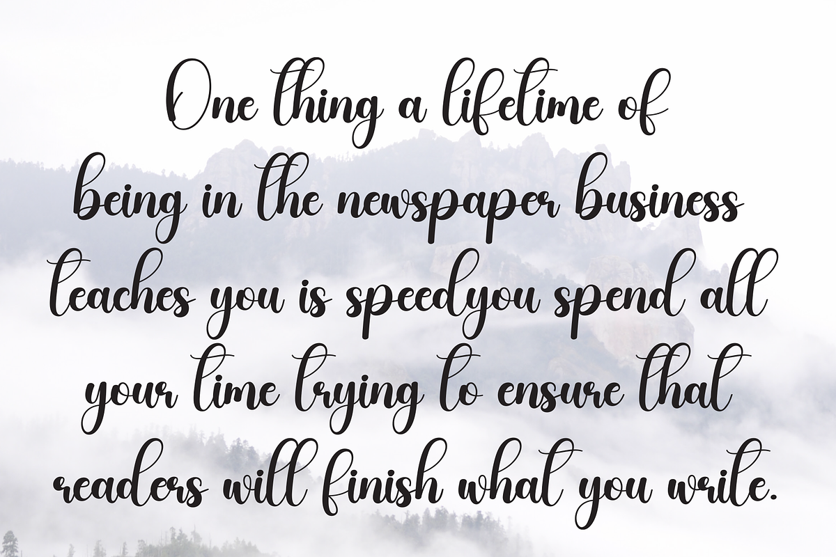 Pumpkin | Script Font, a Handwritten Font by Scratchones (Photo 6 of 9)