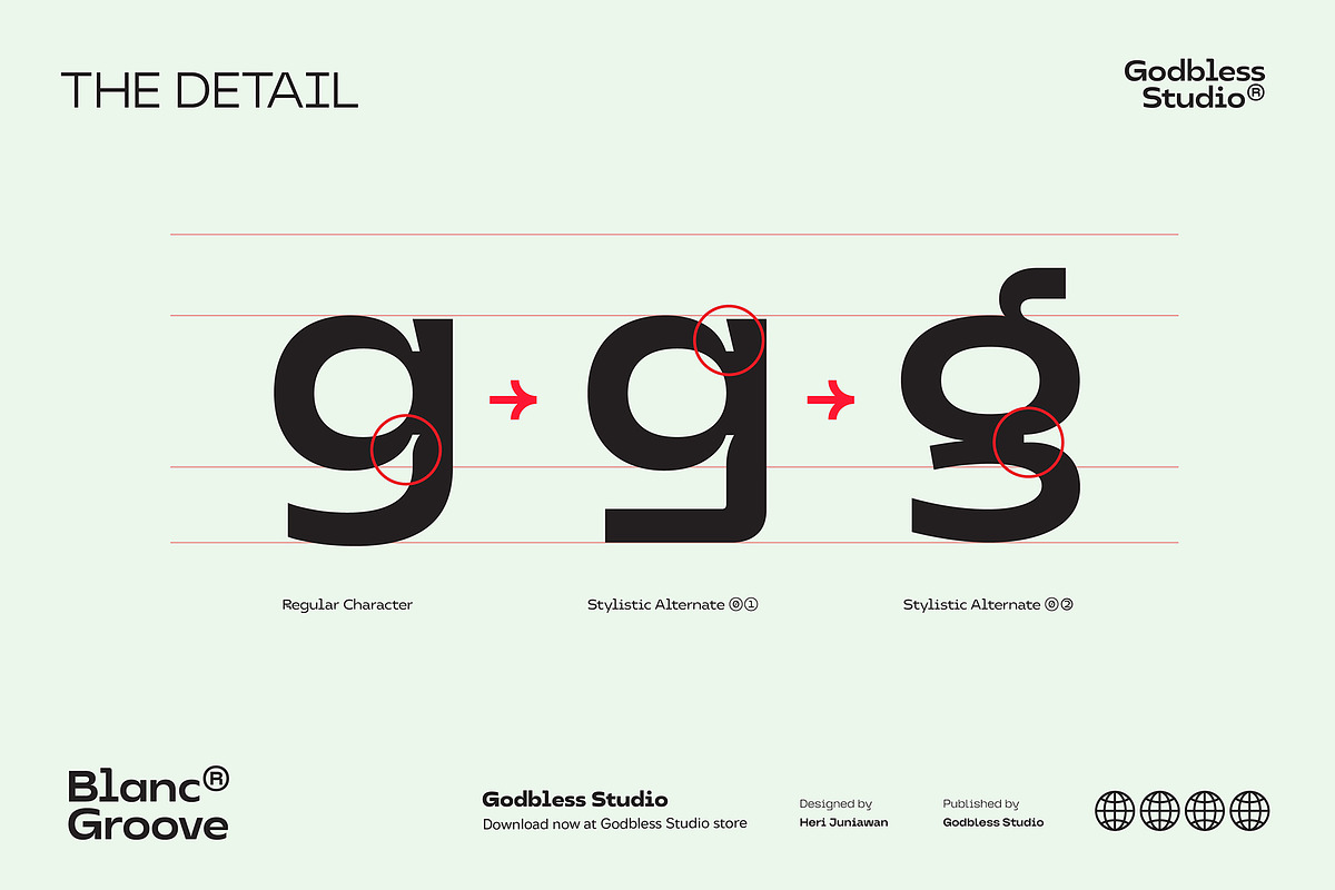 Blanc Groove Inktrap, a Sans Serif Font by Godbless Studio (Photo 12 of 12)