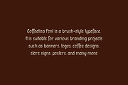 Coffeetisa - Coffee Shop Font, a Sans Serif Font by QR Design Studio (Thumbnail 4 of 7)
