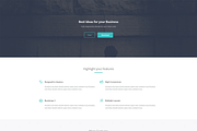 LandinGo - Multipurpose Landing page, a Bootstrap Template by Pichforest Studio (Thumbnail 2 of 3)