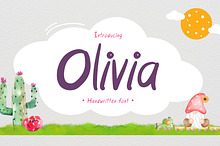 Olivia - Handwritten Font