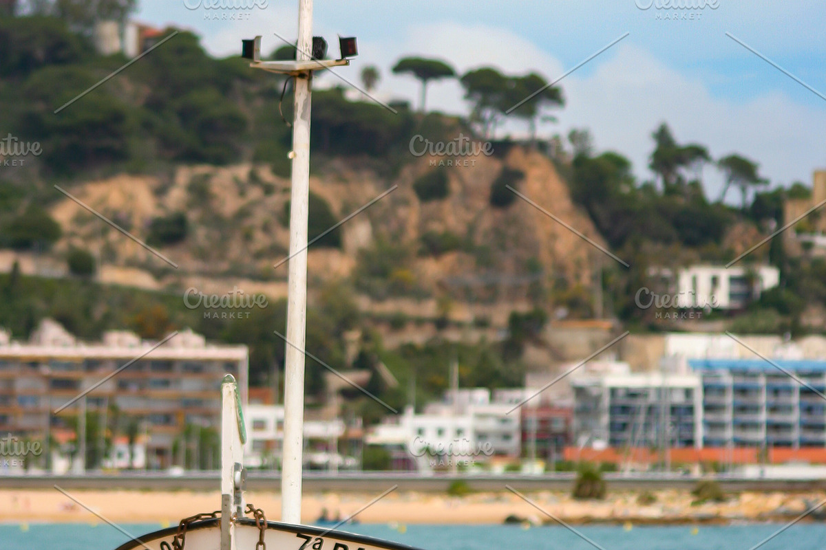 Boat Anchored on Sunny Beach, a Transportation Photo by cassini_photography (Photo 2 of 2)