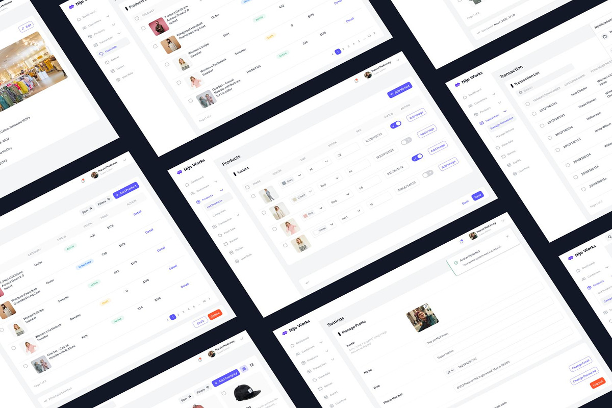 UI Kit Code Template E-Commerce, an UI Kit Template by Lumina_ui_ux202 (Photo 5 of 6)