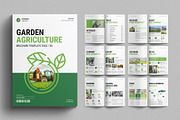 Garden Agriculture Brochure Template, a Brochure Template by E-Type (Thumbnail 1 of 7)