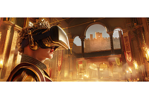 Medieval Virtual Reality Experience, a Technology Photo by piter.goskov