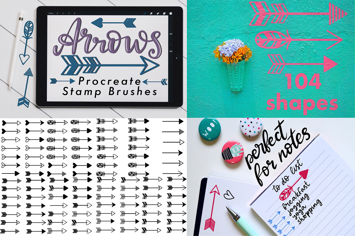 Procreate 500+ Brushes Bundle, a Brush Add-On by Almazova Dolzhenko (Photo 4 of 21)