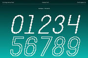 CS Diego Mono Pixel, a Sans Serif Font by Craft Supply Co. (Thumbnail 7 of 8)