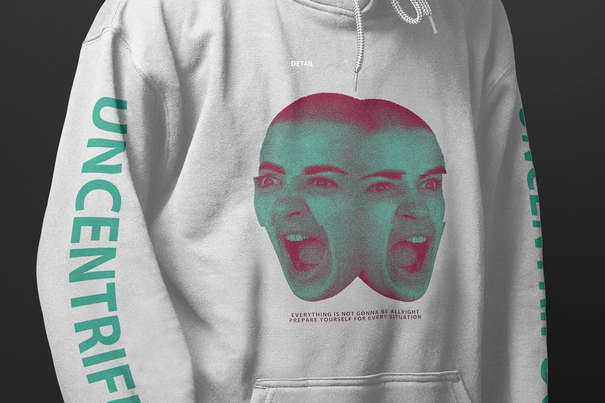 Realistic Floating Hoodie Mockup, a Hoody Mockup by Uncentrifuged Pressure (Photo 6 of 8)