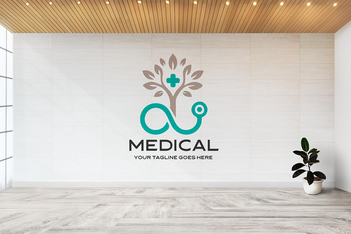 Medical Tree Stethoscope Logo, a Branding & Logo Template by YUDesignStore (Photo 6 of 9)