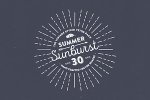 Summer Sunburst, an Illustration by Creative Veila