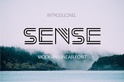 Sense Font, a Sans Serif Font by Olha Kostiuk (Thumbnail 1 of 4)