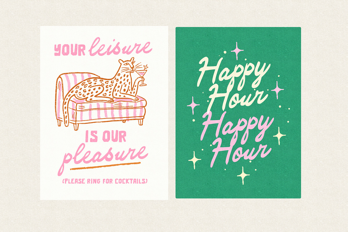 Coastal Cabana Island Style Font Duo, a Handwritten Font by Nicky Laatz (Photo 6 of 29)