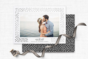 Trendy Save the Date Template
