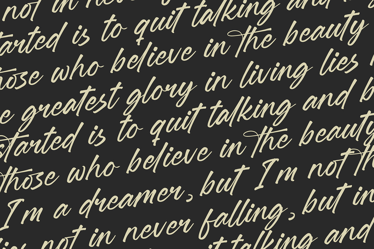 Jonthay Stattera Modern Script Font, a Script Font by Letterena Studios Script (Photo 16 of 20)