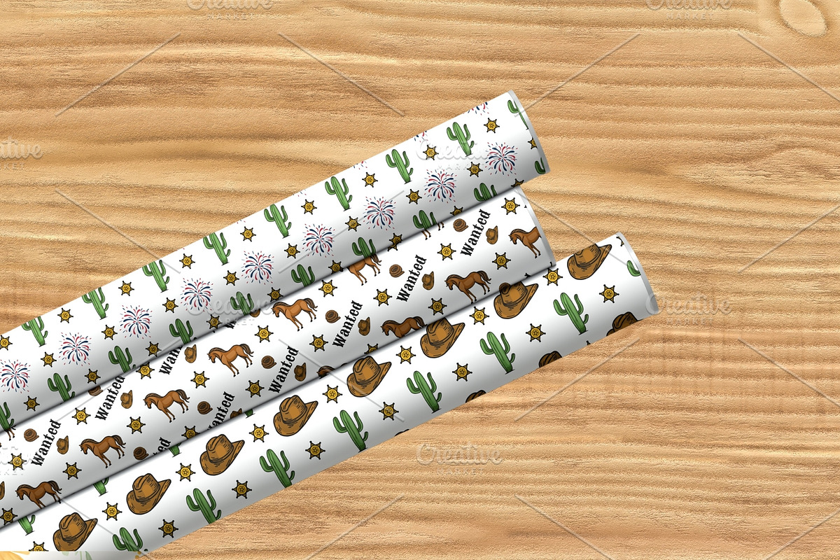 Wild West Adventure, a Pattern Graphic by Elatedowl (Photo 11 of 13)
