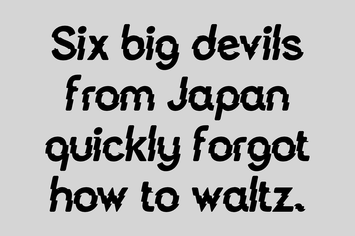 CS Nestor Rippled, a Sans Serif Font by Craft Supply Co. (Photo 6 of 8)