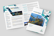 Oil & Gas Company Brochure, a Brochure Template by StockLayouts (Thumbnail 1 of 4)