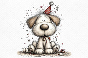 Whimsical Easter Dog Clipart, an Illustration by Craft Nest (Thumbnail 10 of 11)