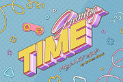 Playful Text Effects, a Layer Style Add-On by Andrew Skoch Design (Thumbnail 7 of 9)