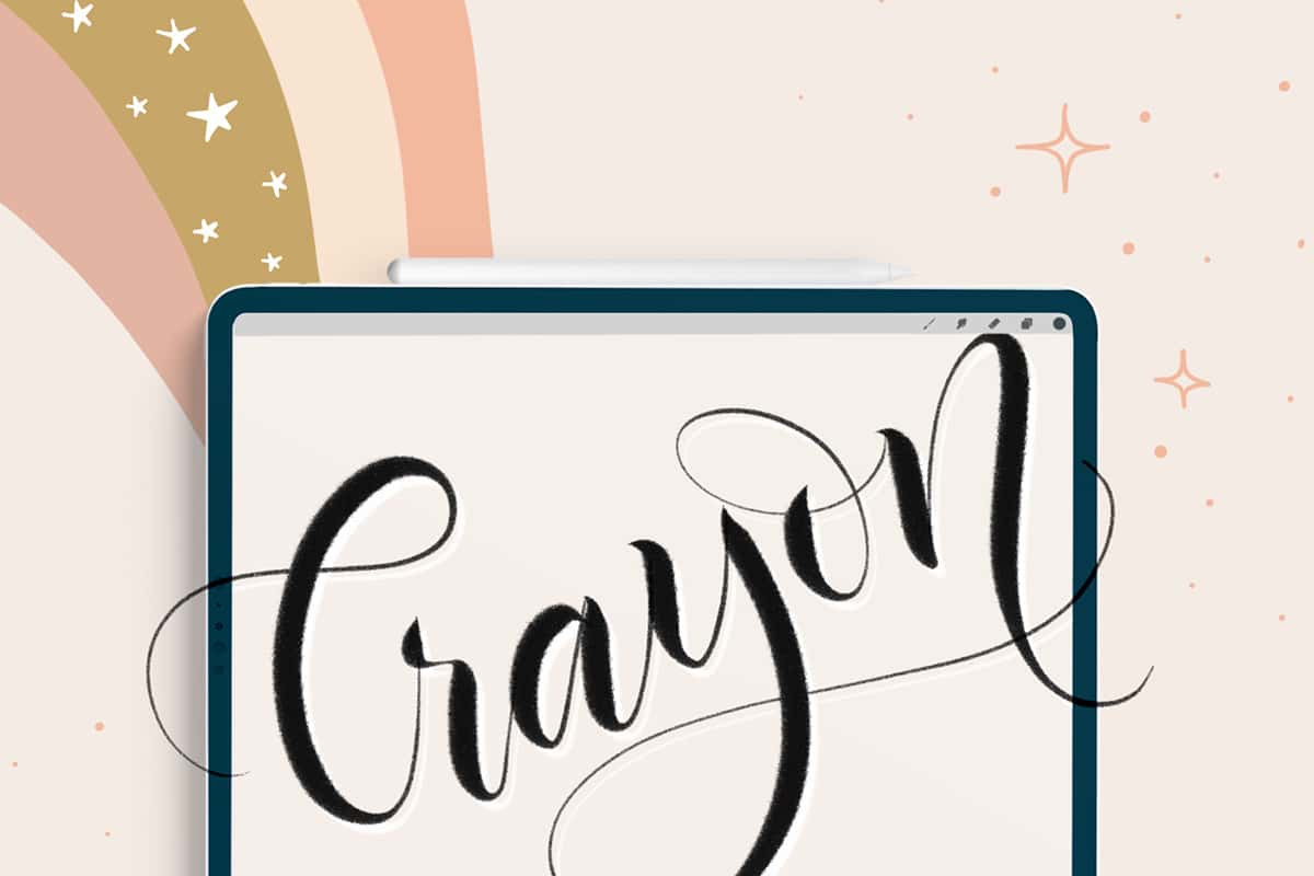 Joyful Procreate Brush Calligraphy, a Brush Add-On by HowJoyful  (Photo 12 of 44)