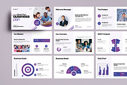 Business Plan Presentation Template, a Presentation Template by MightyDesign (Thumbnail 1 of 8)