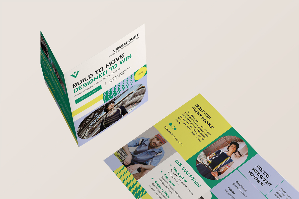 Versacourt - Bifold Brochure, a Brochure Template by StreaksideStd (Photo 2 of 3)