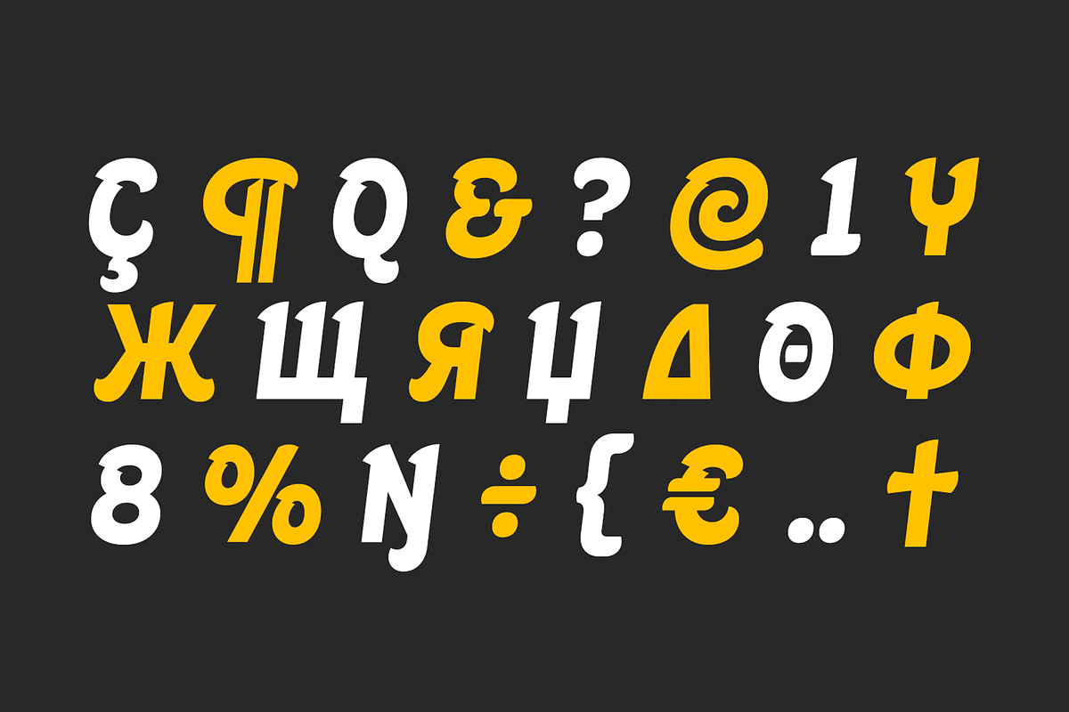 Ripster -50% Greek+Cyrillic 6 FONTS!, a Font by Rodrigo Typo (Photo 9 of 9)