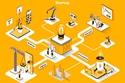 Isometric 3D Vector Illustrations, a Templates & Theme by alexdndz (Thumbnail 26 of 32)