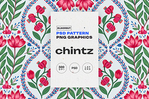 French Chintz Floral Pattern