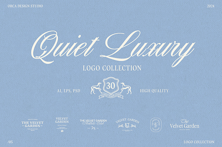 Luxury Logo Kit - AI, EPS, PSD