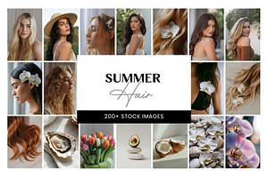 200+ Summer Hair & Lifestyle, a Beauty & Fashion Photo by gstudiovect21