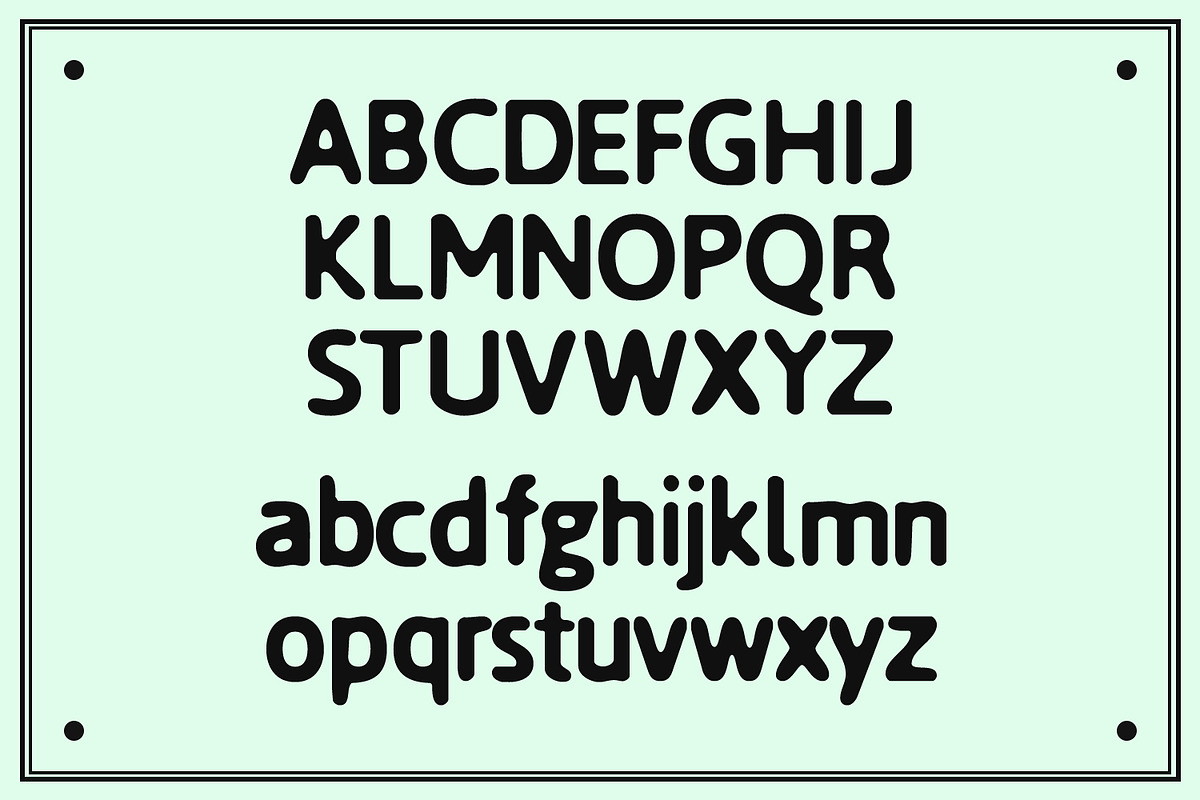 Festgard Oxiedart Rounded Sans Serif, a Sans Serif Font by Maulana Creative (Photo 4 of 7)