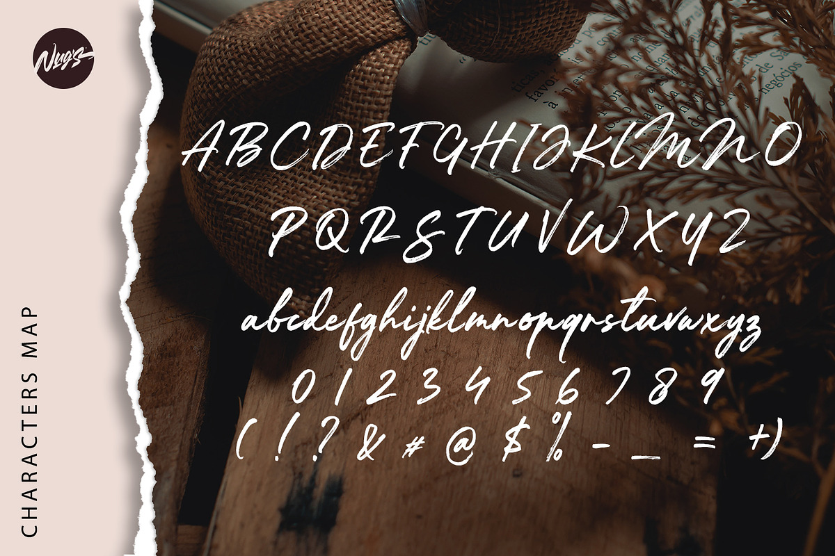 Seasoned Dreamer, a Script Font by NUGS (Photo 8 of 8)