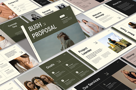 Bush Proposal PPTX - G.Slide Templat, a Presentation Template by TypeMakers