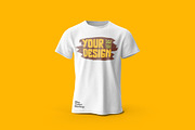Men's T-Shirt Mockup, a Shirt Mockup by Aprndy85 (Thumbnail 3 of 3)