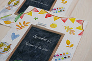 Watercolor School Clipart PNG, an Object Graphic by NataliArkushArt (Thumbnail 3 of 7)