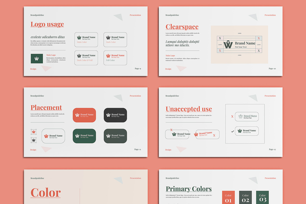Brand Guideline Presentation preview 3