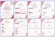 2027 Pregnancy Planner | Pregnancy, a Stationery Template by Mustafiz (Thumbnail 2 of 5)