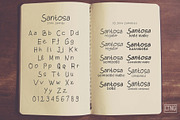 Santosa Handwriting, a Script Font by LTNG STUDIO (Thumbnail 3 of 9)