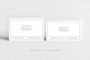 Yosemite Business Card