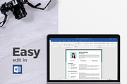 Vol.63 Resume & CV Template, a Resume Template by Hito Graphic (Thumbnail 6 of 8)